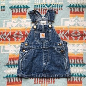 Carhartt baby girl overall dress